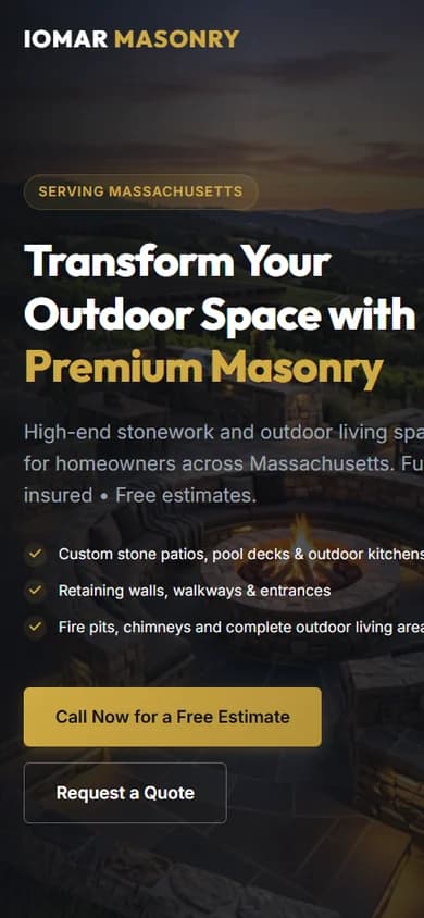 Iomar Masonry — mobile